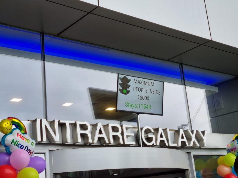 Numărătoarea făcută de sistemele mall-ului arată numărul de persoane din interior numărătoare AFI Cotroceni