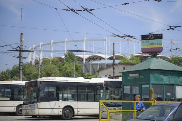 Traseul liniei de troleibuz 86 va fi afectat de meciurile jucate la Bucureşti în cadrul Euro 2020