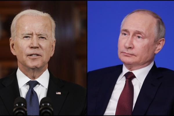 Președintele american Joe Biden și liderul rus Vladimir Putin