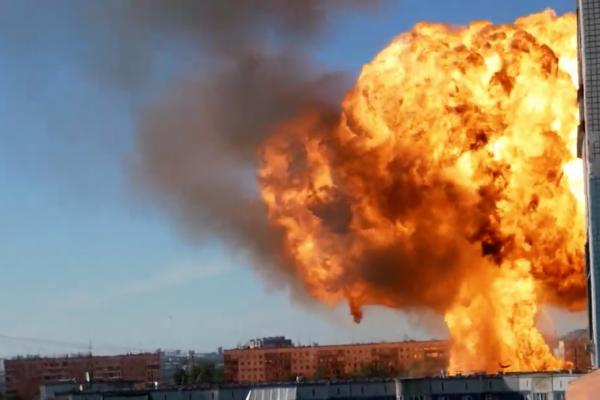 Explozie puternică într-o benzinărie din Rusia: 33 de oameni au fost răniţi, 7 sunt la Terapie Intensivă - VIDEO