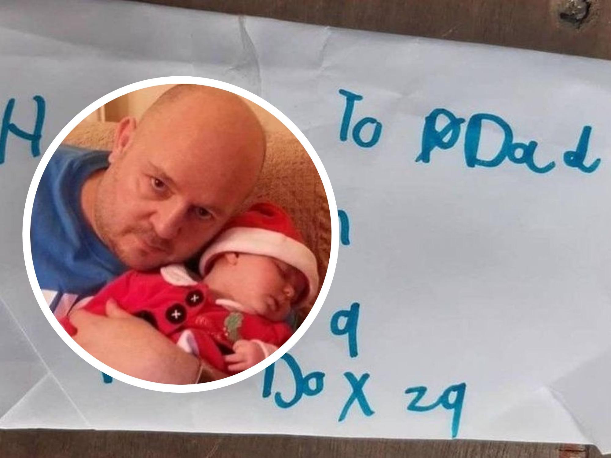 O fetiţă de 8 ani a trimis o scrisoare în ceruri pentru tatăl ei mort, în Anglia