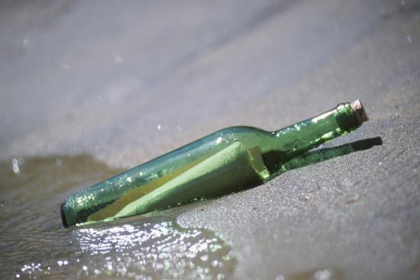Mesaj vechi de un secol pus într-o sticlă, găsit de o femeie şi înapoiat fiicei autorului în vârstă de 74 de ani, în SUA