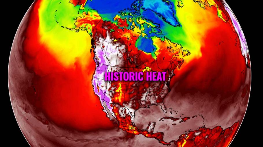 Val de caniculă istoric, periculos și prelungit în nord-vestul Pacificului. În Canada este mai cald ca în Dubai Val de caniculă istoric, periculos și prelungit în nord-vestul Pacificului. În Canada este mai cald ca în Dubai