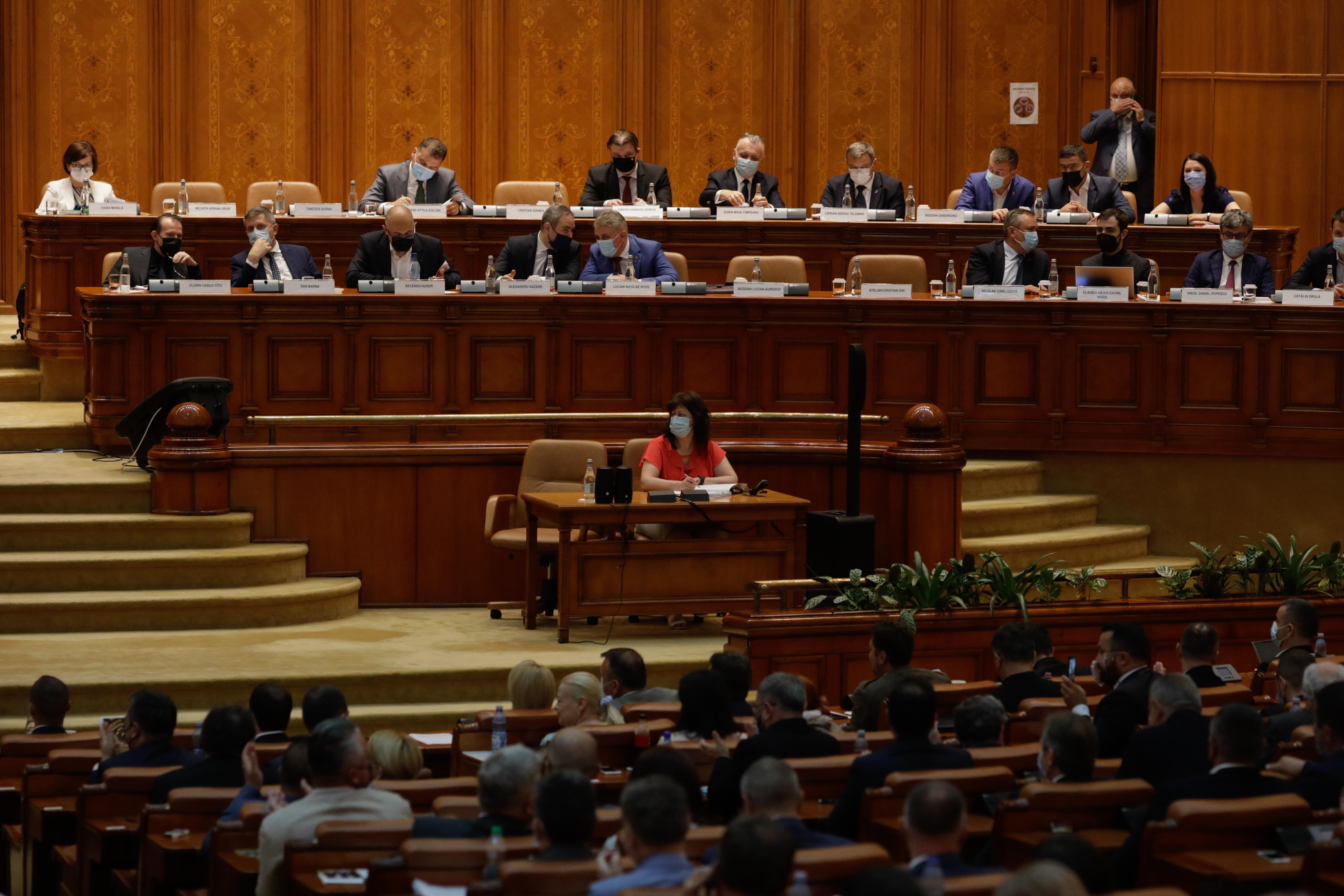Marţi a avut loc în Parlament votul pe moţiunea de cenzură împotriva Guvernului Cîţu
