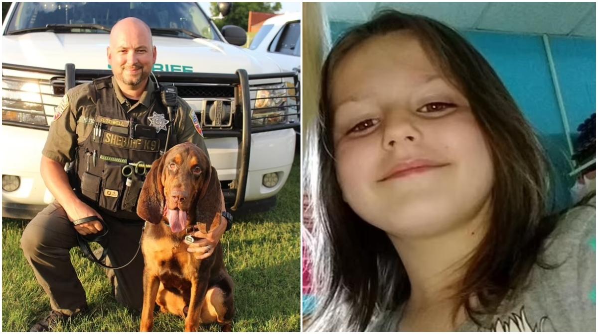Un câine erou a dat de urma unei fetiţe dispărute de o lună