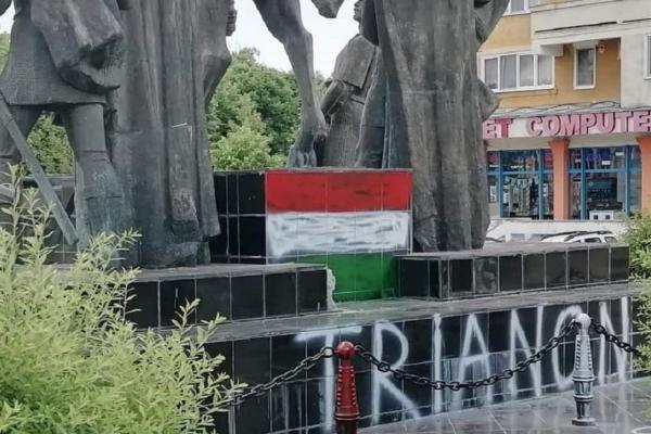 Complexul cu statuia lui Mihai Viteazu din Sfântu Gheorghe