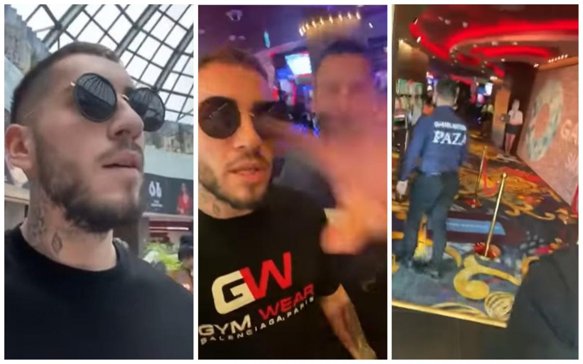Fulgy, fiul Clejanilor, dat afară dintr-un cazino din Bucureşti în timpul unui live pe YouTube: ”Îl sun pe patron și închide mall-ul” Fulgy, fiul Clejanilor, dat afară dintr-un cazino din Bucureşti