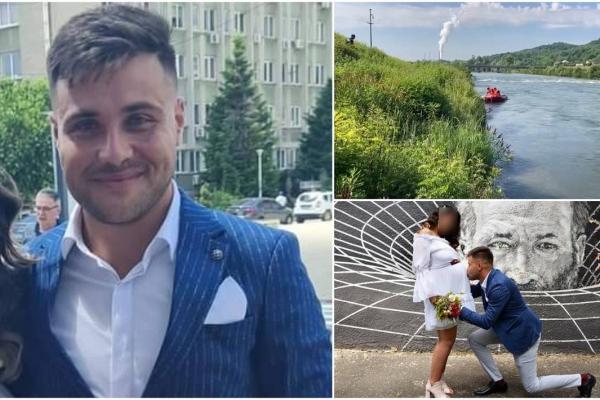 Natalia şi Lauranţiu s-au câsătorit vineri, cu două zile înainte ca tânărul să fie înghiţit de ape