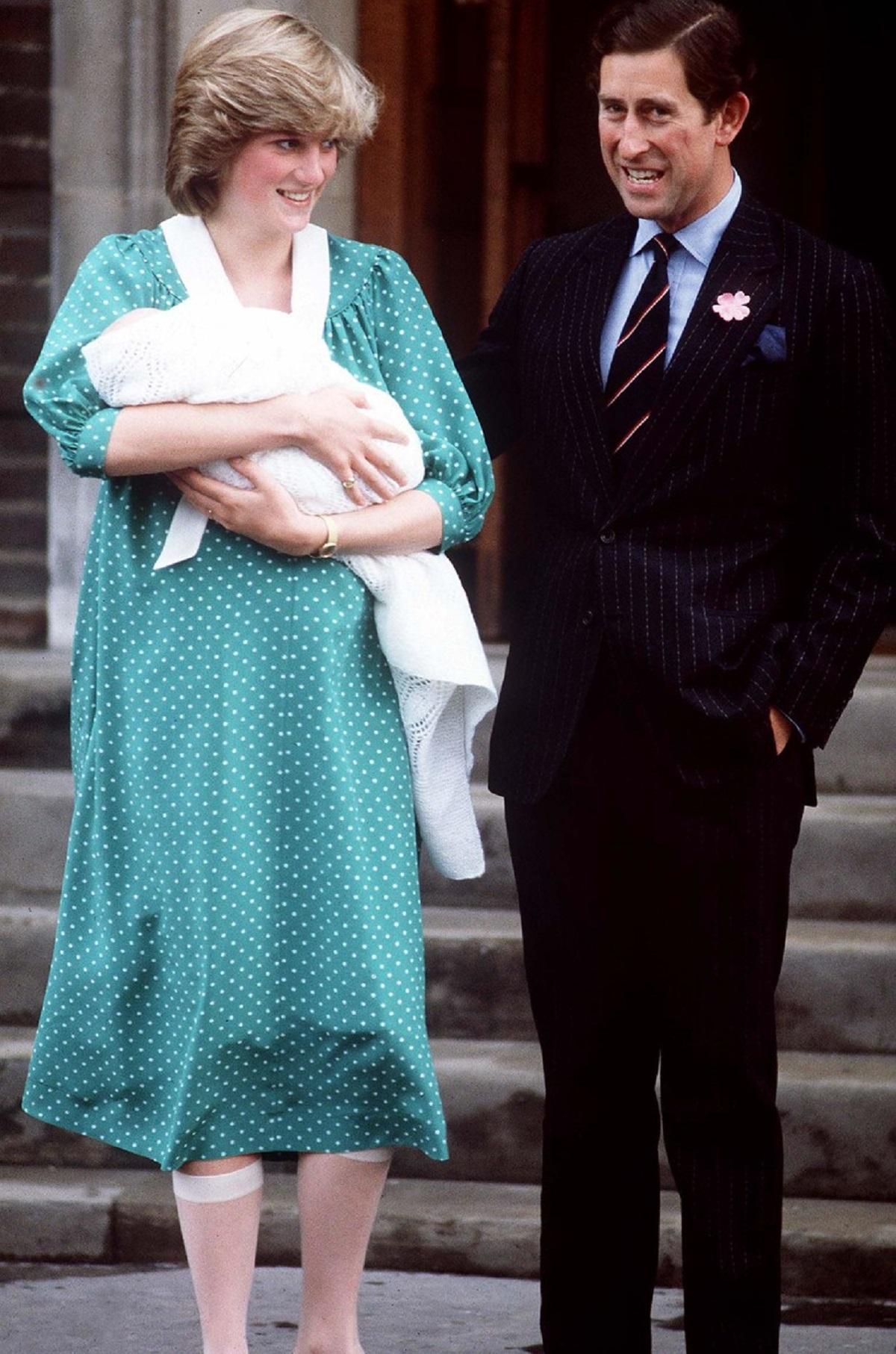 Prinţesa Diana, după naşterea prinţului William