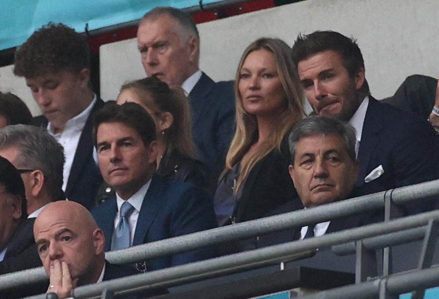 Tom Cruise, David Beckham şi Kate Moss