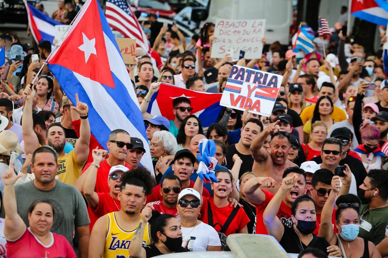 Proteste masive în Cuba, împotriva guvernului