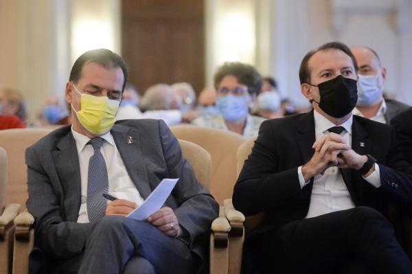 Presedintele Partidului National Liberal (PNL), Ludovic Orban si premierul Florin Citu participa la Conferinta de alegeri in Organizatia PNL Sector 2 din Bucuresti