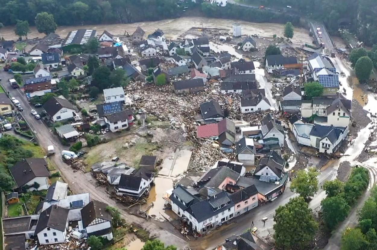 Inundații devastatoare în Germania: bilanțul a urcat la 21 de morți. „Nu am văzut niciodată o astfel de catastrofă”