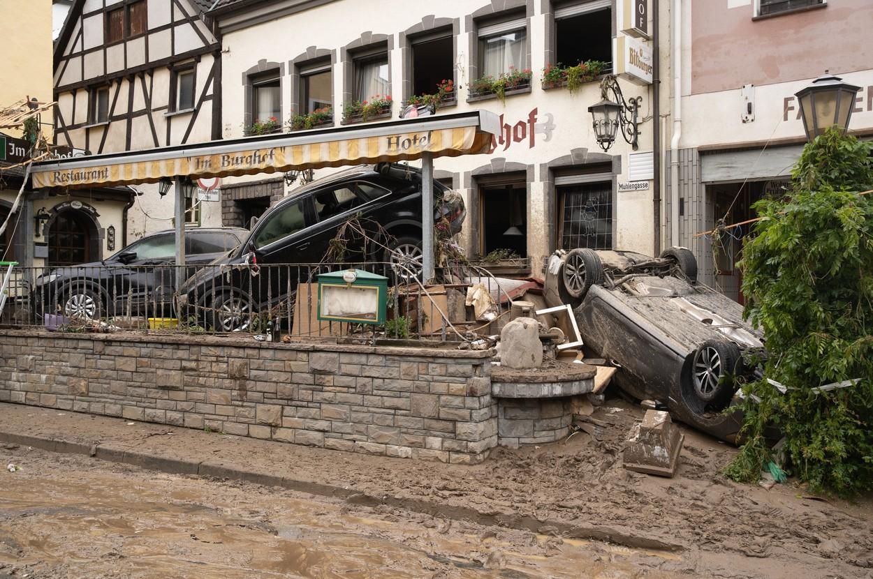 Imagini cu inundaţiile din Germania