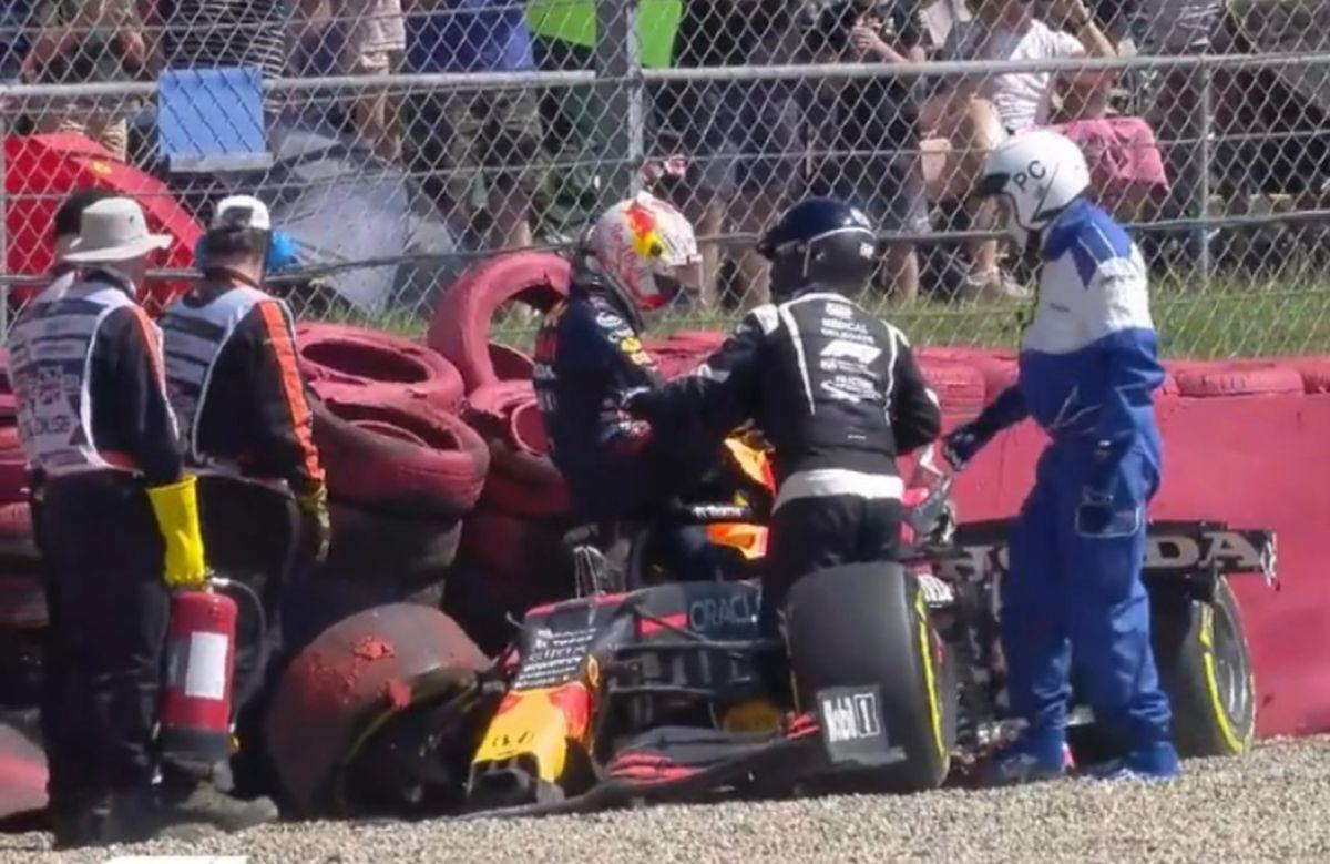 Max Verstappen a fost scos în decor de Lewis Hamilton, în primul tur la MP al Marii Britanii Max Verstappen a fost scos în decor de Lewis Hamilton, în primul tur la MP al Marii Britanii