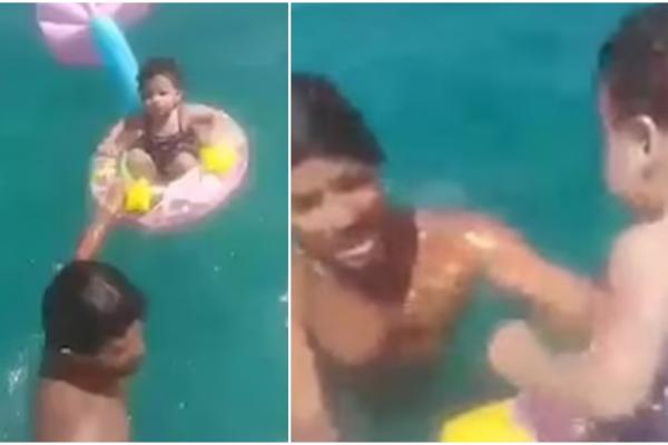 O copilă de un an a fost salvată după ce a plutit aproape doi kilometri în larg, într-un colac luat de vântul puternic, în Tunisia