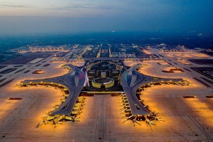 Deschiderea oficială a aeroportului gigant, în China