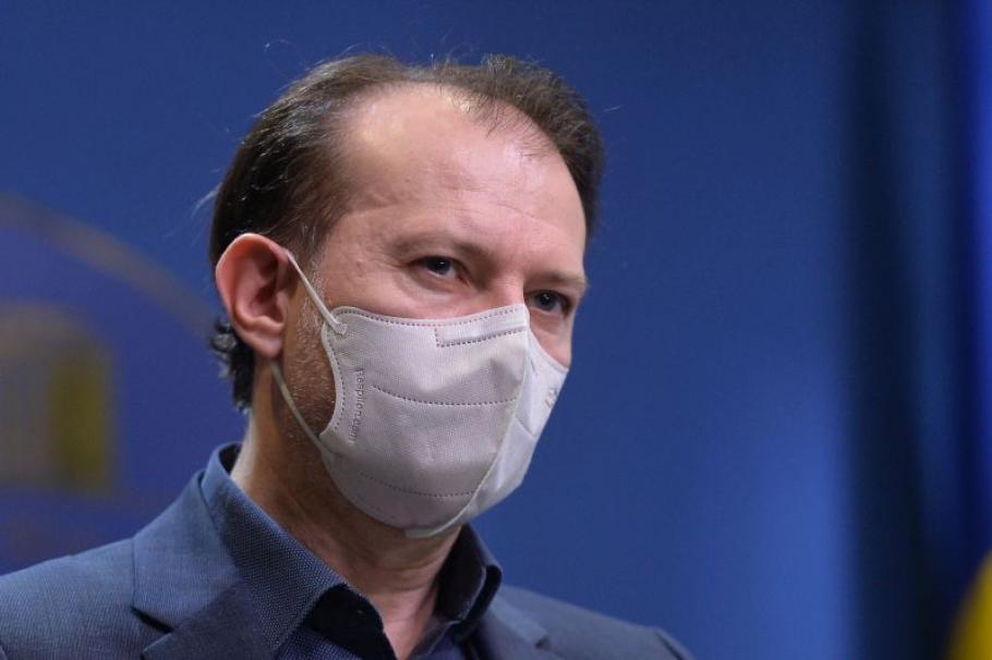 Premierul Florin Citu se adreseaza jurnalistilor prezenti la briefingul de presa ce a urmat sedintei de guvern de vineri 19 martie 2021, la Palatul Victoria din Bucuresti Premierul Florin Citu se adreseaza jurnalistilor prezenti la briefingul de presa ce a urmat sedintei de guvern de vineri 19 martie 2021, la Palatul Victoria din Bucuresti