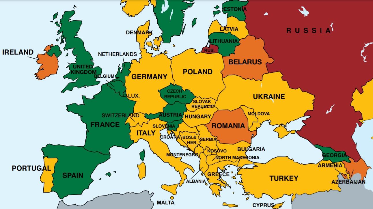 hartă trafic de persoane Europa România, criticată de Departamentul de Stat din SUA