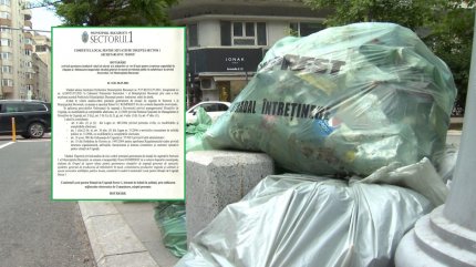 Sectorul 1 intră în stare de alertă, din cauza gunoaielor