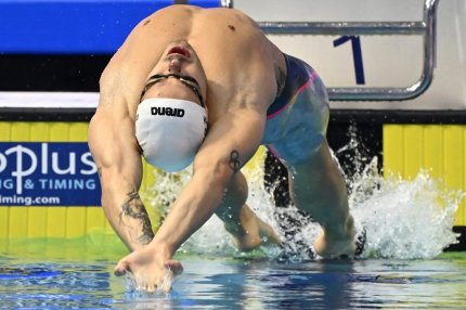 Jocurile Olimpice de la Tokyo. Înotătorul Robert Glinţă, în semifinale la 100 m spate