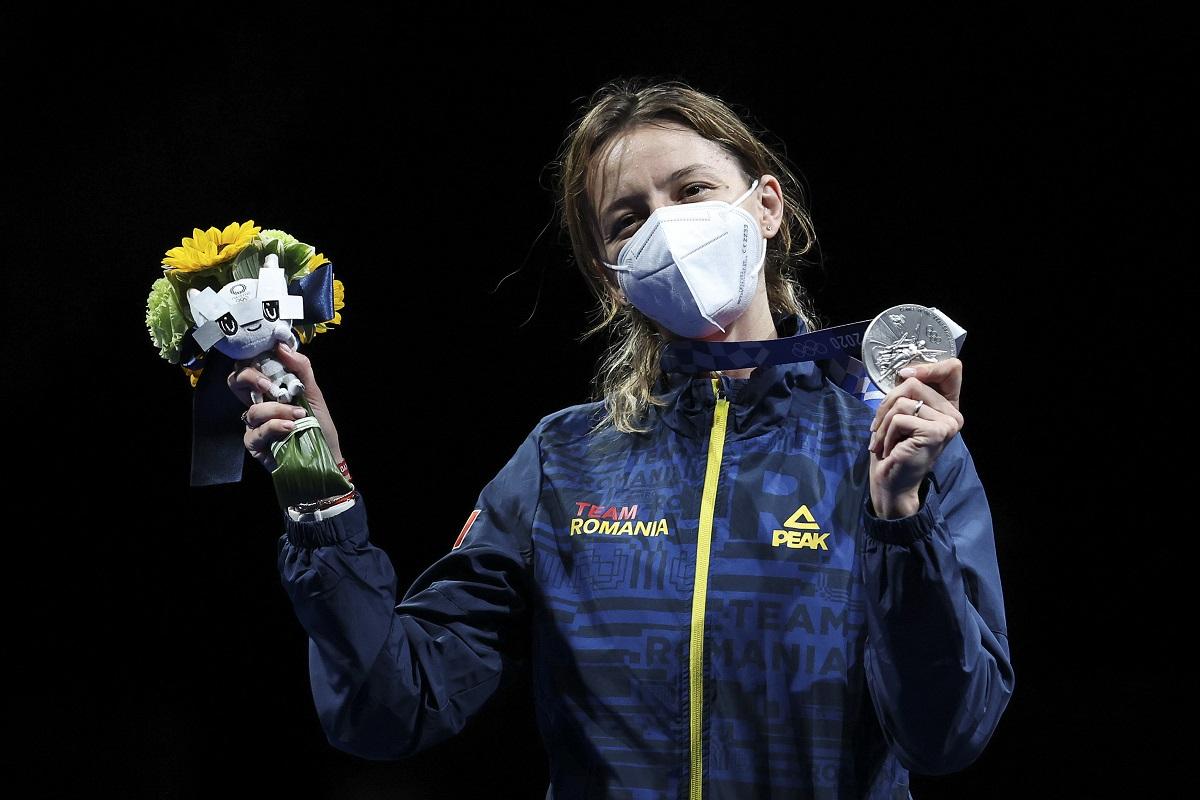 Ana Maria Popescu a adus singura medalie a României de până acum, de la Jocurile Olimpice de la Tokyo