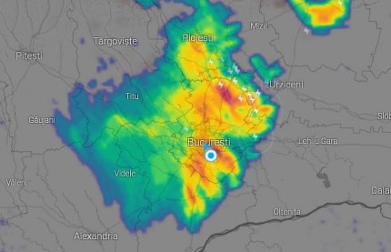 Urmările furtunii din București. Un avion care trebuia să aterizeze pe Aeroportul Otopeni a fost redirecționat spre Constanța