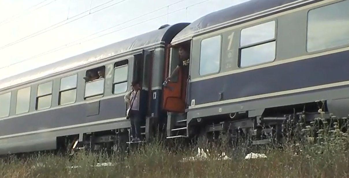 Tren blocat pe ruta Constanţa - Bucureşti