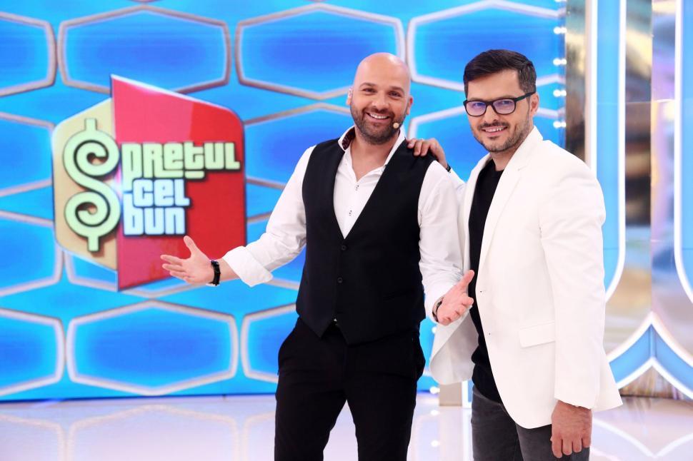 Liviu Vârciu și Andrei Ștefănescu au început filmările pentru quiz show-ul Prețul cel bun Liviu Vârciu și Andrei Ștefănescu au început filmările pentru quiz show-ul Prețul cel bun