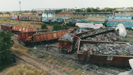 accidentul feroviar de la Fetești