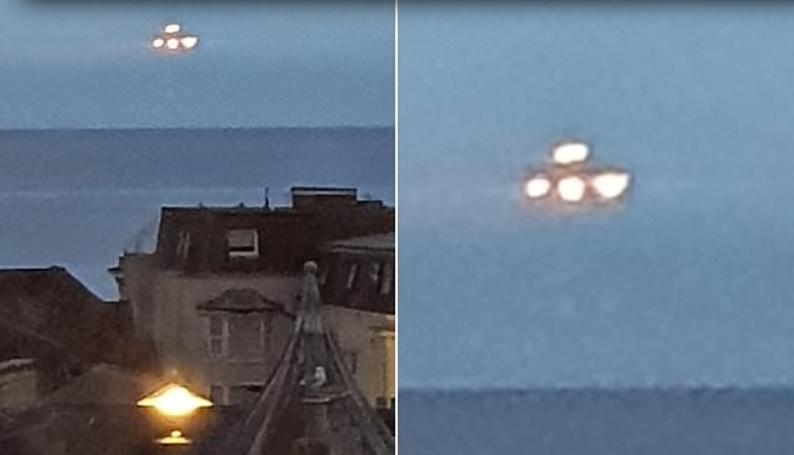 Un englez a fotografiat un OZN timp de zece secunde deasupra falezei comitatului Devon: "Nu îmi pierd minţile încă" Un englez a fotografiat un OZN timp de zece secunde deasupra falezei comitatului Devon: "Nu îmi pierd minţile încă"