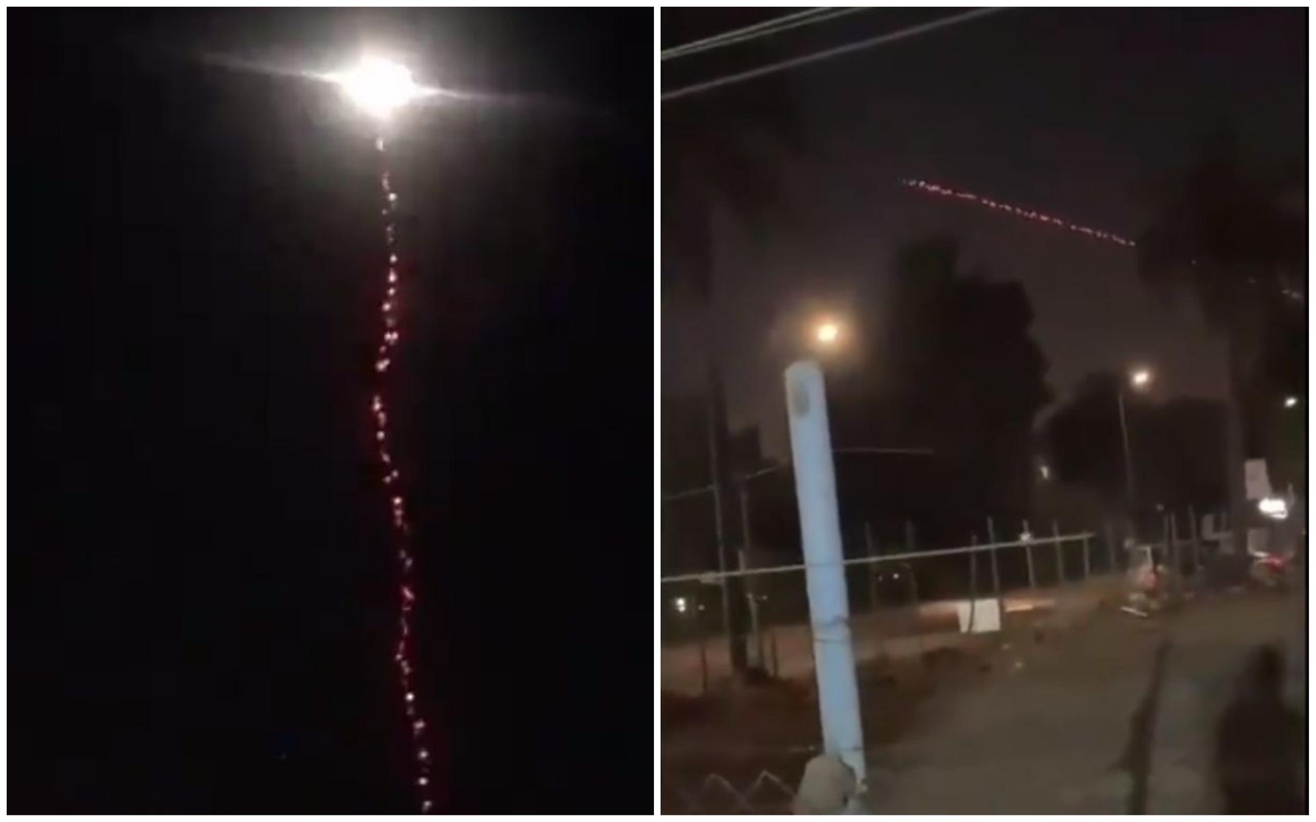 Dronă-capacană doborâtă deasupra Ambasadei SUA în Irak VIDEO Dronă-capacană doborâtă deasupra Ambasadei SUA în Irak VIDEO