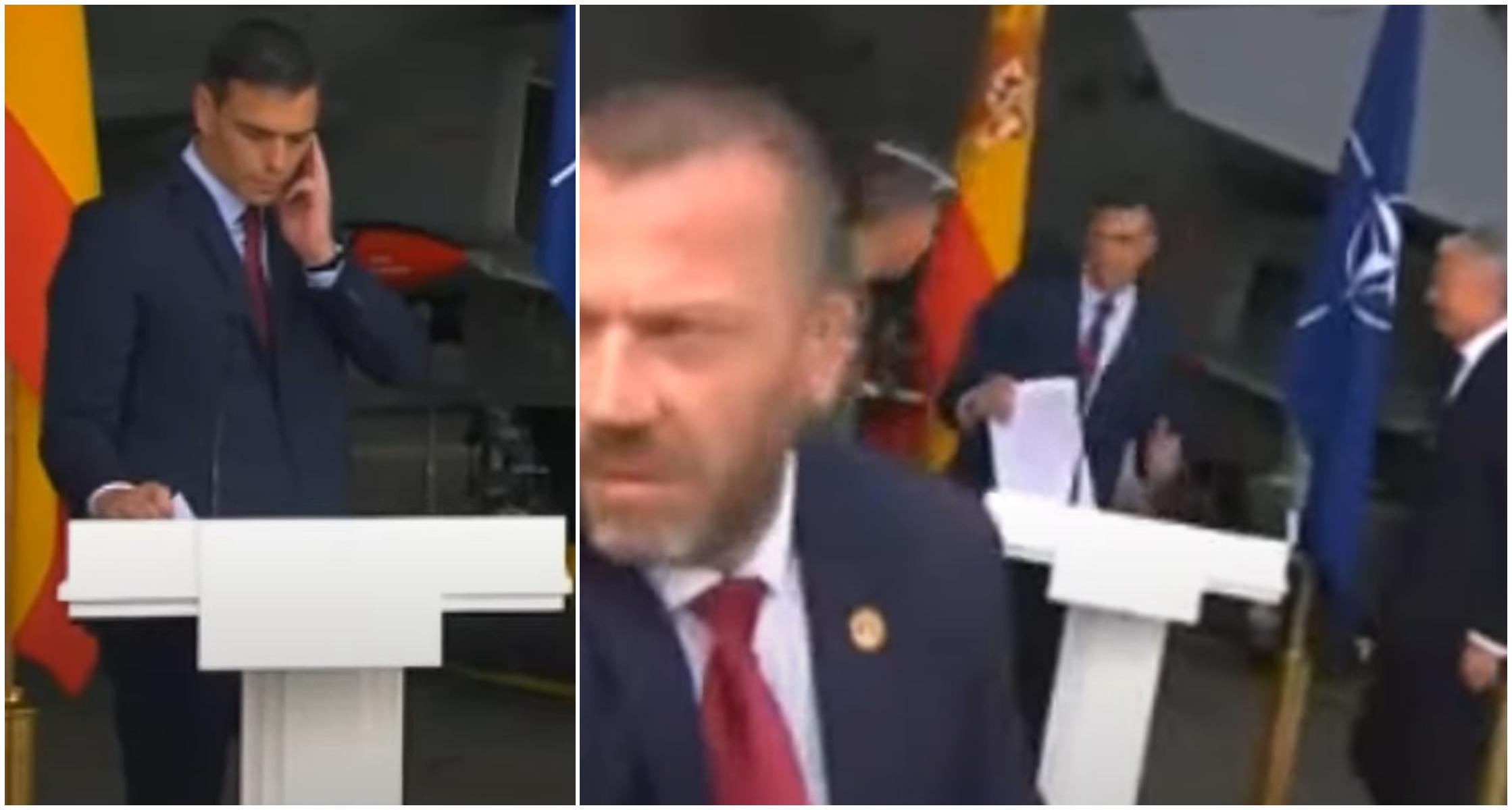 Premierul Spaniei şi preşedintele Lituaniei, evacuați dintr-o bază militară NATO, din cauza unui avion rusesc Premierul Spaniei şi preşedintele Lituaniei, evacuați dintr-o bază militară NATO, din cauza unui avion rusesc