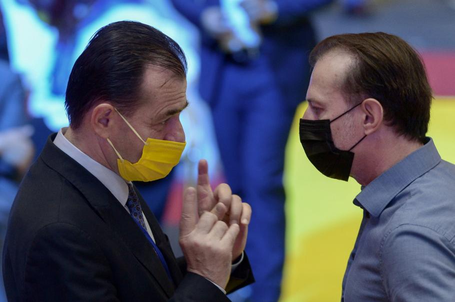 Premierul Florin Cîţu şi Ludovic Orban Premierul Florin Cîţu şi Ludovic Orban