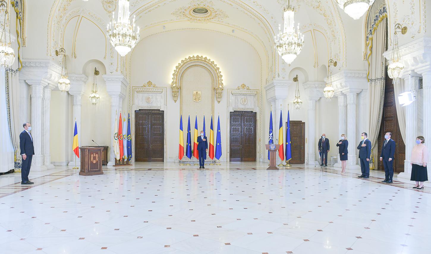 Dan Vîlceanu a depus jurământul la Palatul Cotroceni