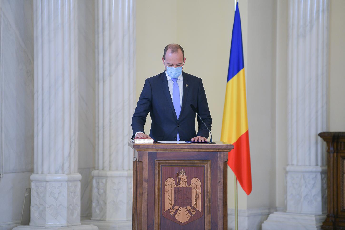Dan Vîlceanu a depus jurământul la Palatul Cotroceni