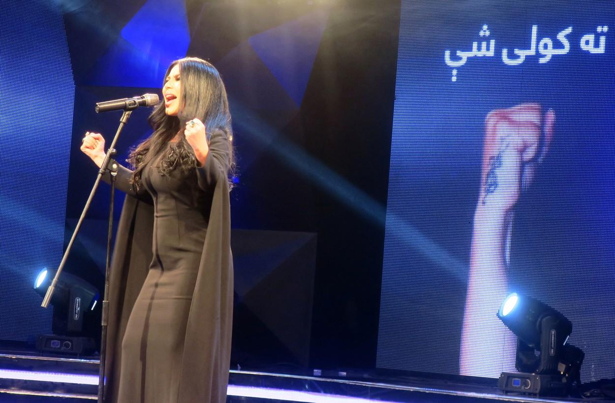 Cântăreața Aryana Sayeed, una dintre vedetele Afganistanului