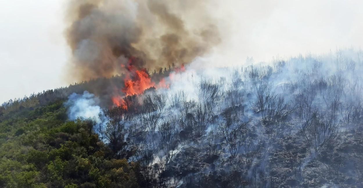 Sute de turişti au fost evacuaţi în urma incendiilor devastatoare