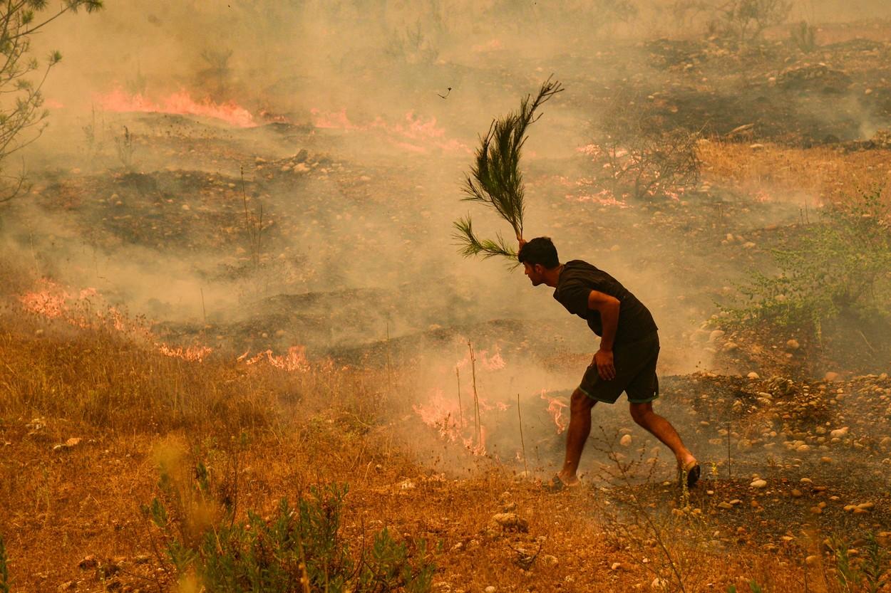 Incendii de vegetaţie în Turcia