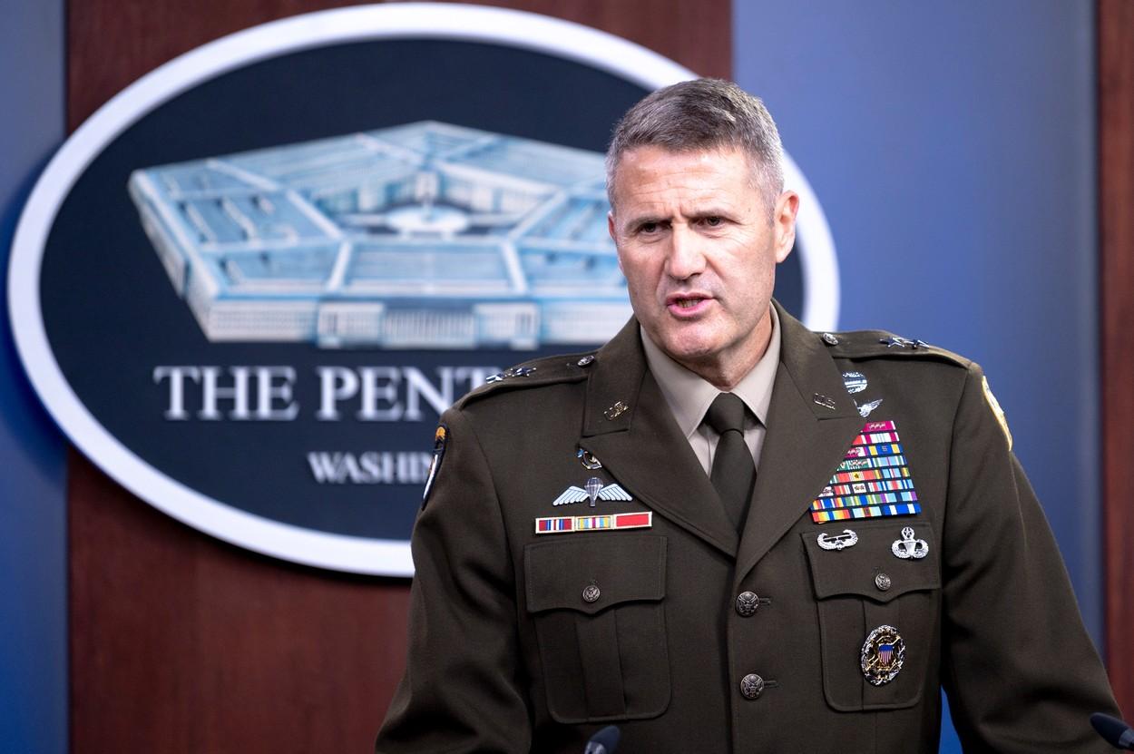 Generalul-maior William Taylor briefing de presa la Pentagon