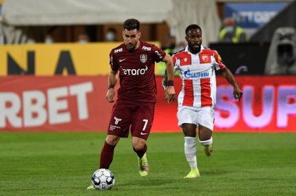 CFR Cluj a ajuns în grupele UEFA Conference League, după ce a pierdut dubla cu Steaua Roşie Belgrad din play-off-ul Europa League