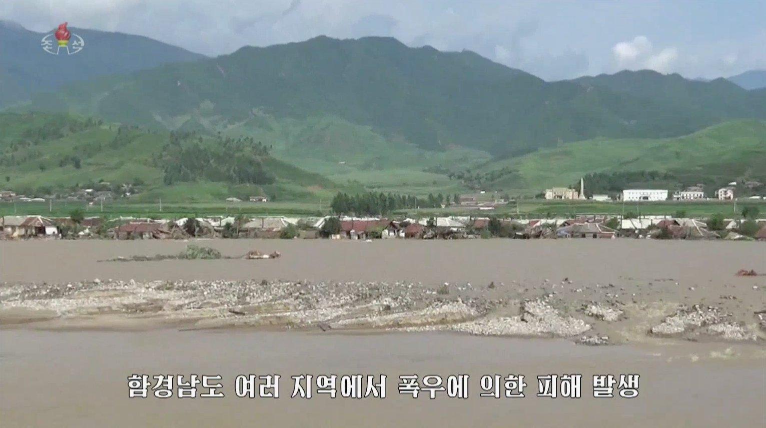 Inundaţii în Coreea de Nord