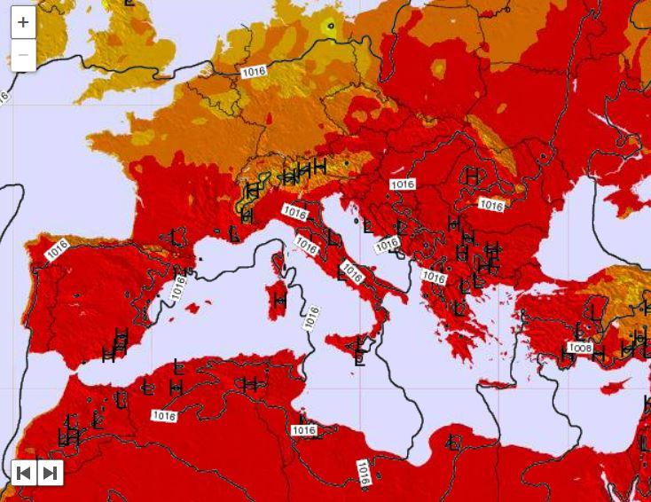 Atenționare pentru românii care călătoresc în Italia: Temperaturi și de 48°C, cod roșu în 8 orașe. ”Vine Lucifer” Atenționare pentru românii care călătoresc în Italia: Temperaturi și de 48°C, cod roșu în 8 orașe. ”Vine Lucifer”