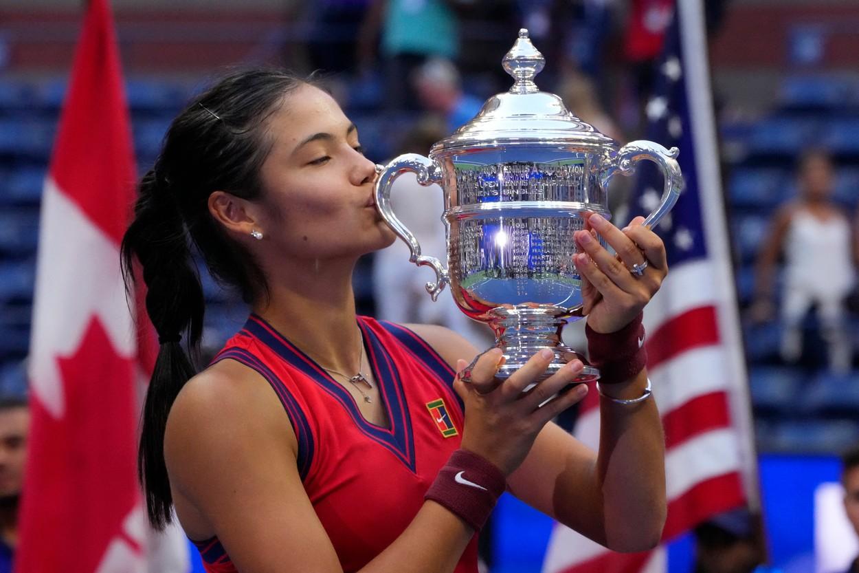 Emma Răducanu a câştigat US Open la doar 18 ani