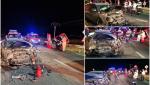 Impact fatal pe şosea: O femeie și un copil de 12 ani au murit, după ce Matizul în care se aflau s-a izbit de un Volkswagen Passat