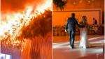 Clipe de coșmar pentru zeci de nuntași. Artificiile de interior au provocat un incendiu uriaș chiar în timpul dansului mirilor, în Mexic