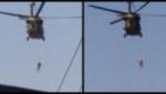 Cine era de fapt bărbatul atârnat de elicopterul Black Hawk cu care talibanii au zburat peste Kandahar