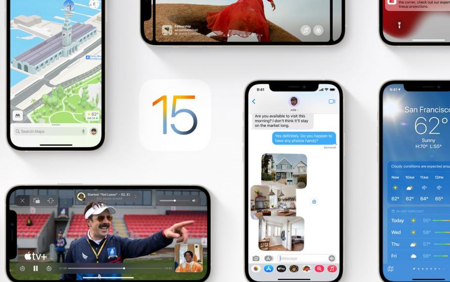Apple a lansat noul sistem de operare iOS 15 Apple a lansat noul sistem de operare iOS 15