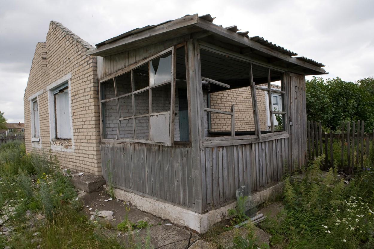Muslyumovo, unul dintre oraşele puternic afectate de dezastrul de  la Kyshtym