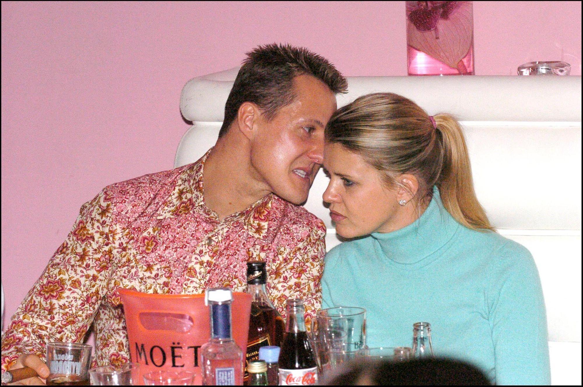Michael Schumacher şi soţia lui, Corinna Michael Schumacher şi soţia lui, Corinna